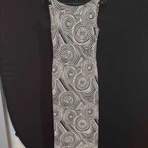 Niki by Niki Livas Vintage Geometric Sheath Dress